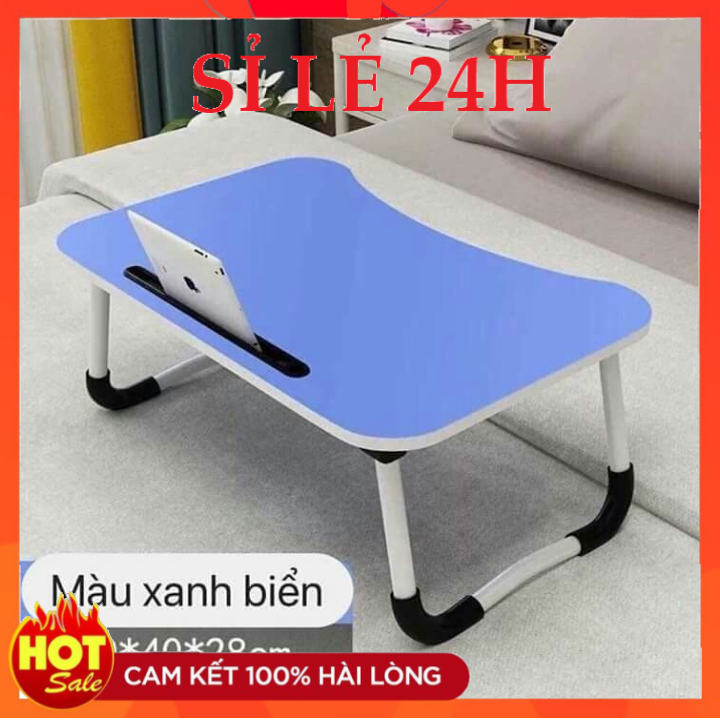 Bàn học gấp gọn thông minh có khe cắm lpab