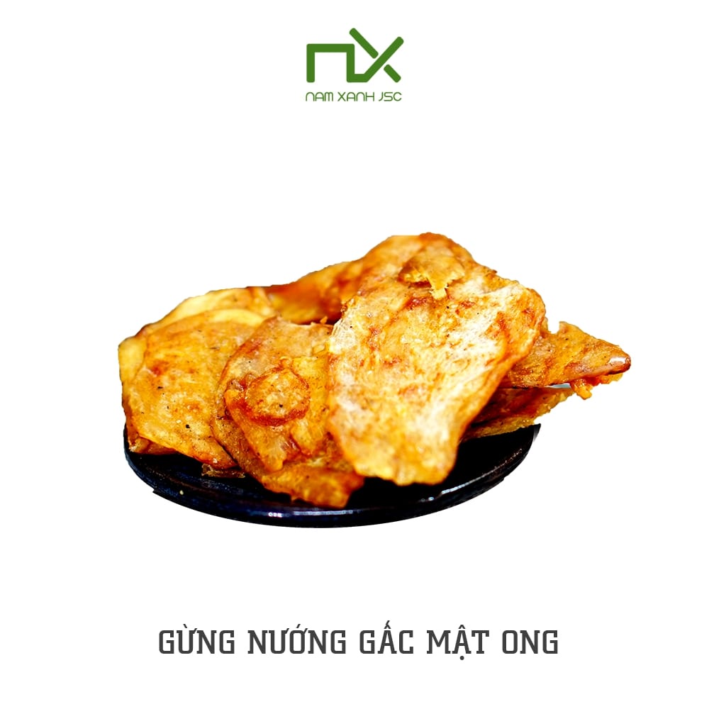 Gừng Nướng Gấc Mật Ong - Ginger Gac Honey Nam Xanh
