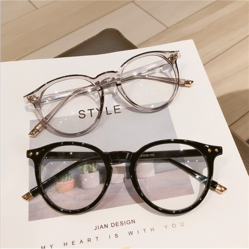 Gọng kính cận nam nữ CAMILA mắt tròn thời trang unisex C3375
