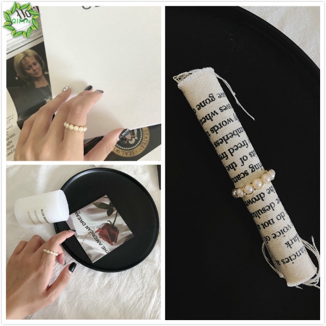 Nhẫn đeo tay kim loại phong cách Hàn Quốc thanh lịch cho nữ