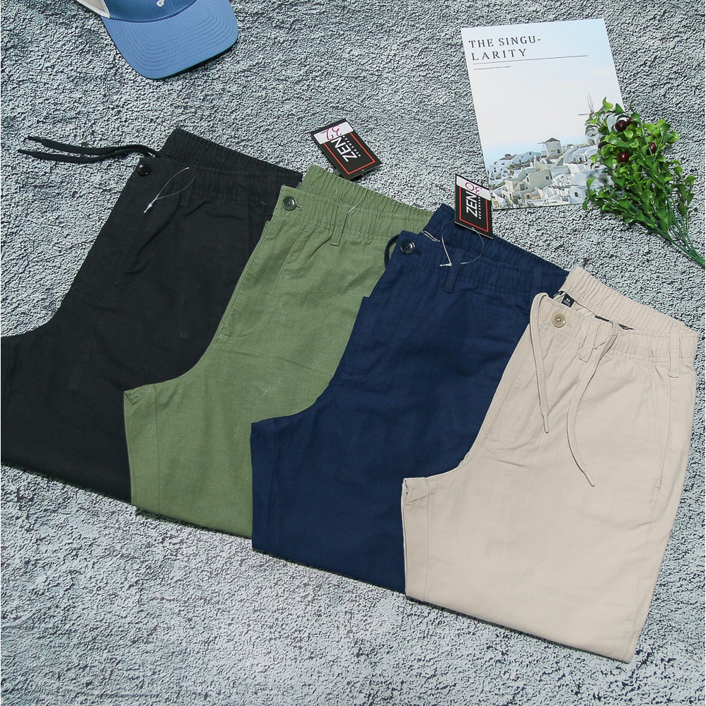 Quần Dài Nam G.a.p Lex Dáng Slim xuất xịn chính hãng Chất Linen