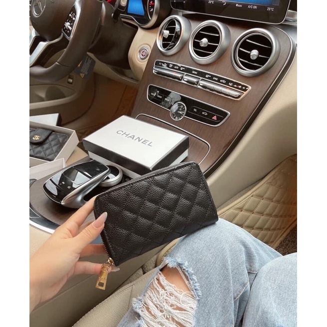 Ví cha_nel cầm tay siêu sang chảnh