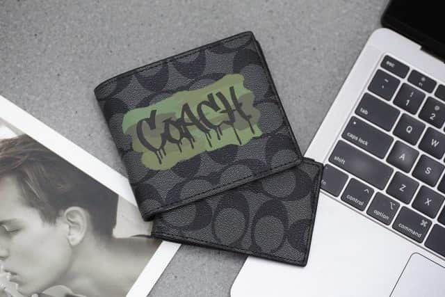 Ví coach nam da thật siêu đẹp