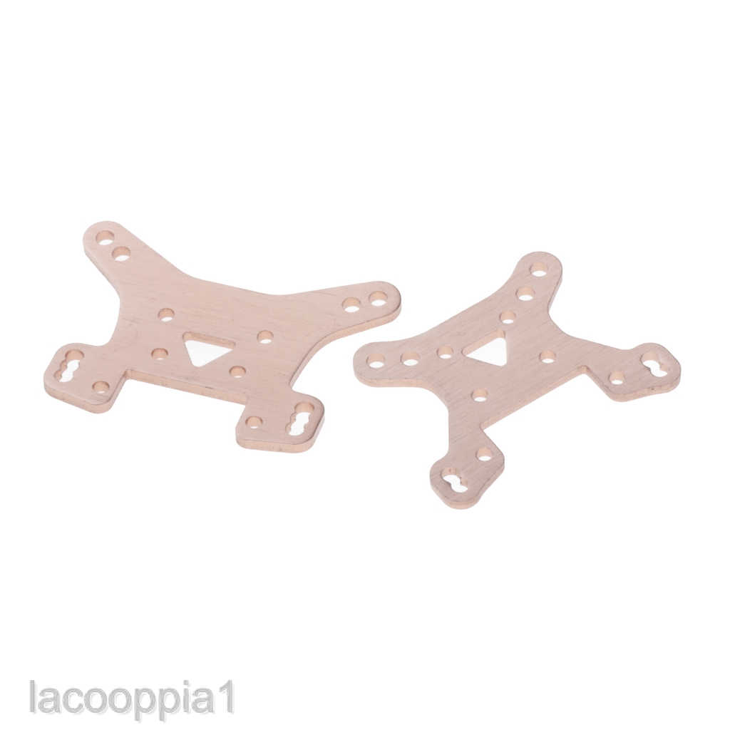 [LACOOPPIA1] 2pcs Metal 144001-1302 Front Rear Shock Tower for Wltoys 1/14 2.4G 4WD Buggy