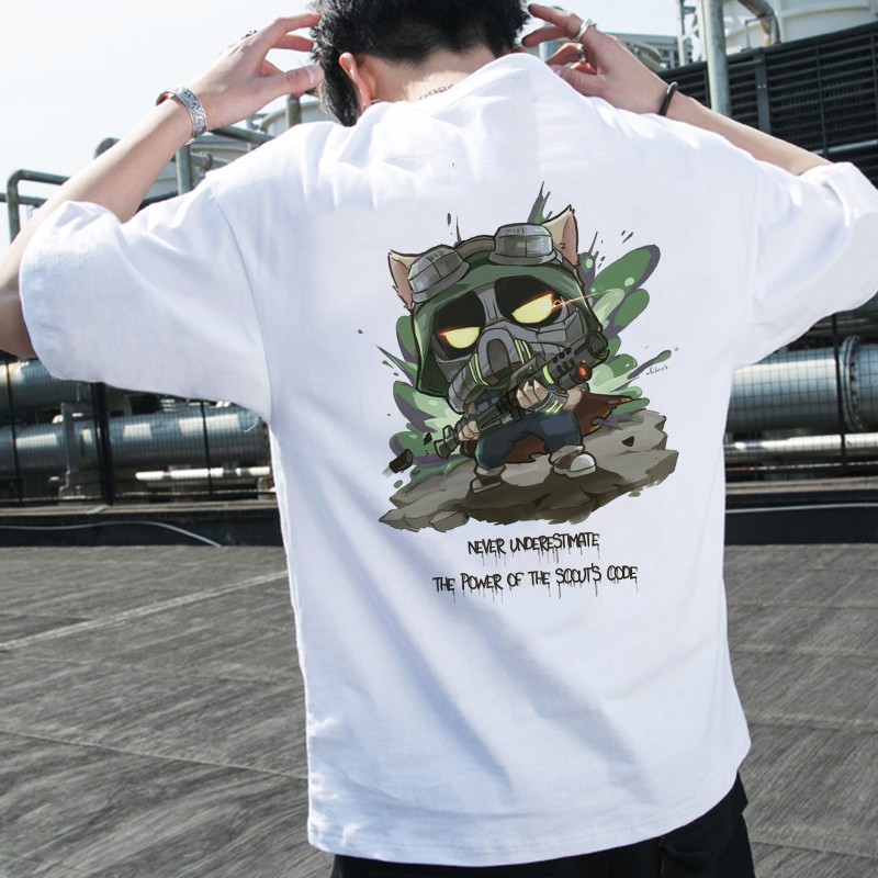[BÃO HÈ] ÁO THUN TAY LỠ OVERSIZE CAPTAIN TEEMO sales off toàn shop | BigBuy360 - bigbuy360.vn