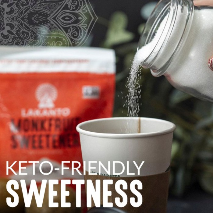 Đường Vàng Ăn Kiêng La Hán Quả Monkfruit Sweetener Lakanto 235g