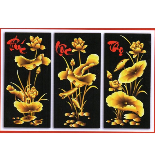 Tranh thêu phúc lộc thọ 222427