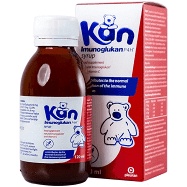 TĂNG MIỄN DỊCH Siro gấu Kan P4H tăng sức đề kháng cho bé 120ml