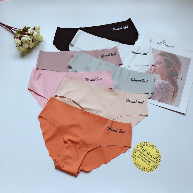 Quần lót nữ, quần lót đúc su không viền mềm mát vibrant girl 1028