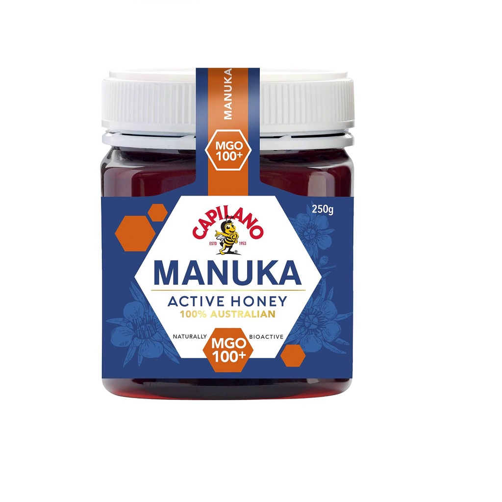 MẬT ONG CAPILANO MANUKA ACTIVE HONEY 100+MGO 250G