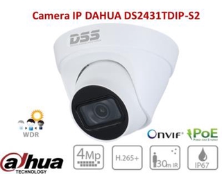 [Có sẵn] [Siêu Sale] Camera IP 4MP Dahua DS2431TDIP-S2 (hàng chính hãng DSS BH 24T)