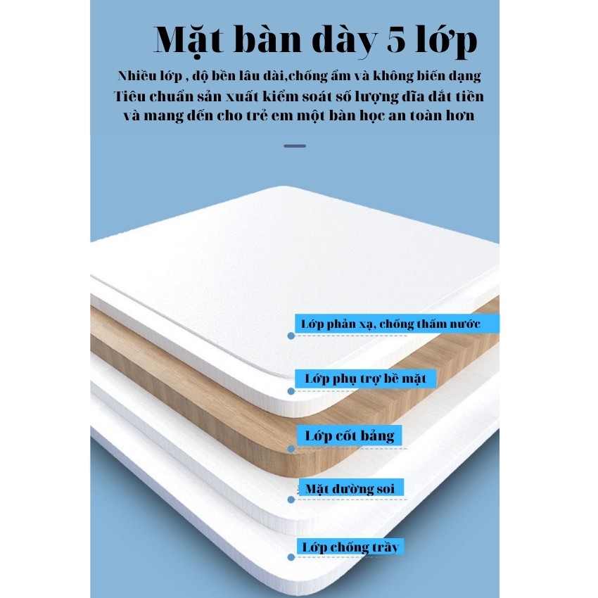 (Mẫu mới) Bàn học sinh thông minh tinomax M01 chống gù chống cận dành cho  trẻ em,tặng kèm đèn led | BigBuy360 - bigbuy360.vn