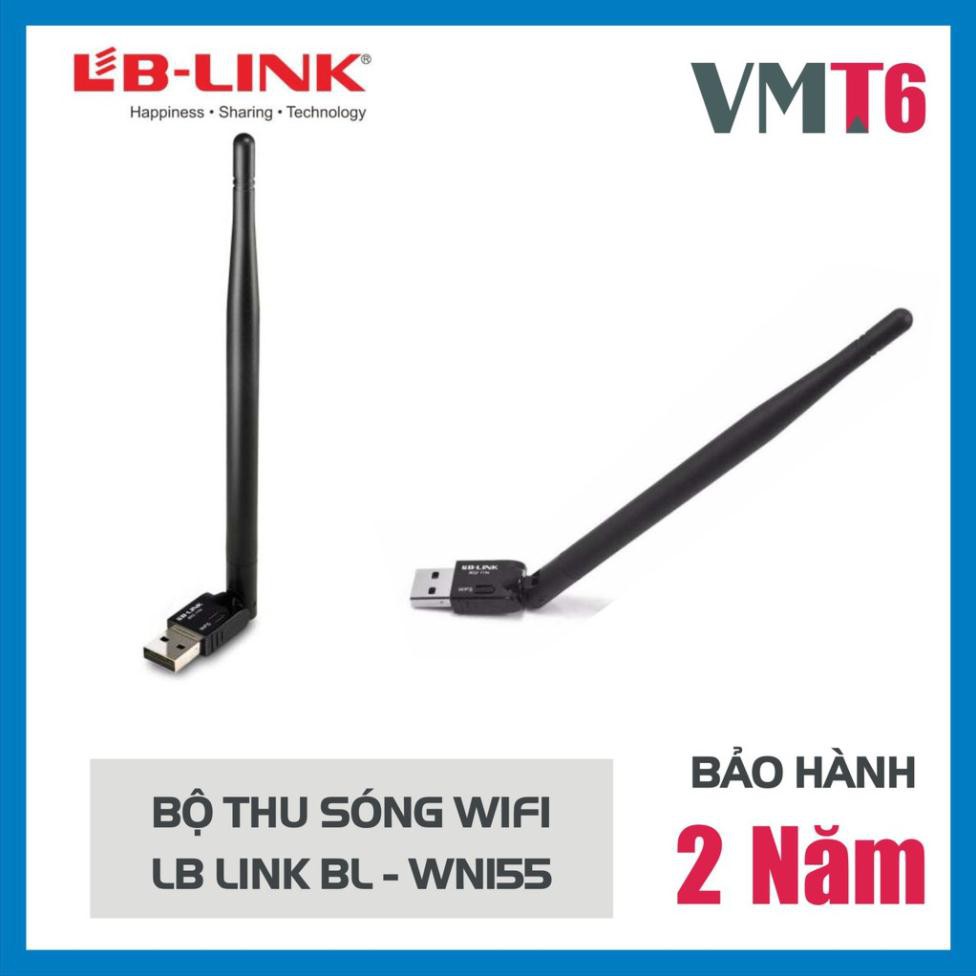 USB THU WIFI, Bộ thu sóng wifi USB LB-LINK BL-WN151/ WN155/ WN351/ WN801 - bảo hành 24 tháng