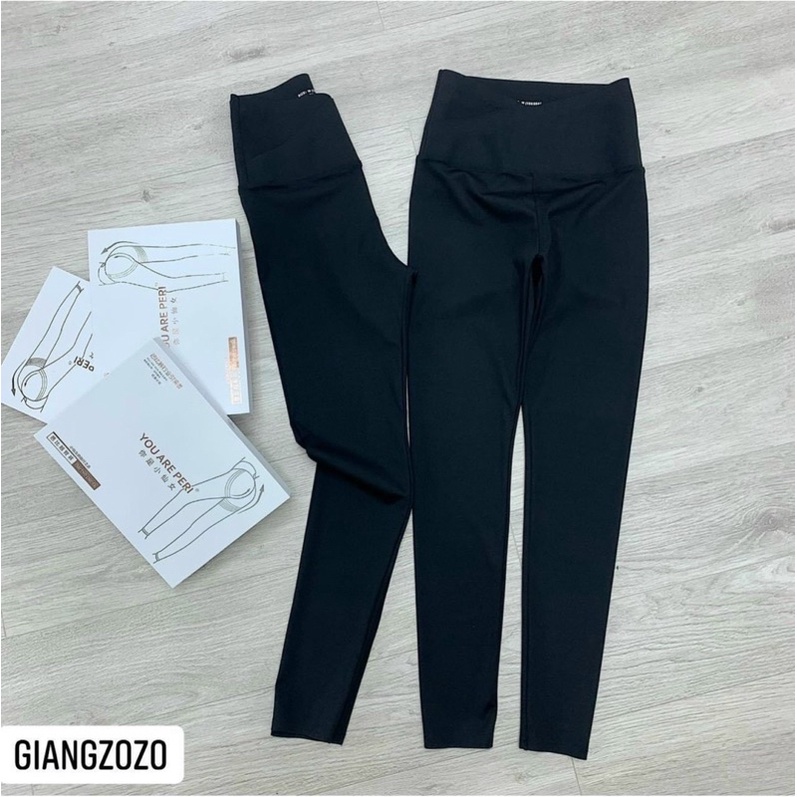 Quần Legging nữ cạp cao gen bụng vạt chéo co dãn lưng cao hàng quảng châu-Kho Sỉ Mai Xuân