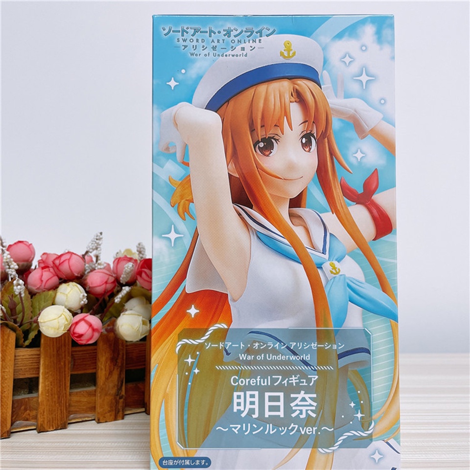 Mô hình chính hãng ASUNA phiên bản SAILOR UNIFORM - Sword Art Online: Alicization - War of Underworld - hãng TAITO