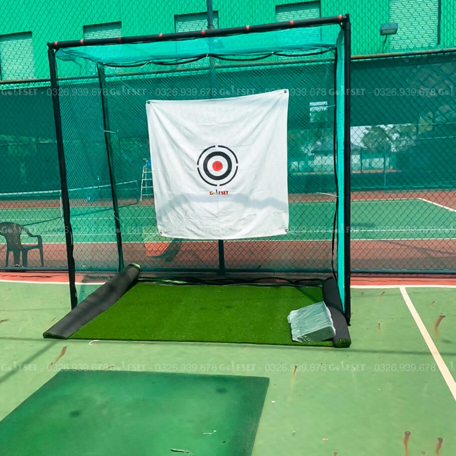 Khung Lưới Tập Swing Golf Kích Thước Cao 2.5m* Rộng 2.5m* Sâu 1m/ Tập Swing Golf Tại Nhà/ Phù Hợp Với Không Gian Nhỏ