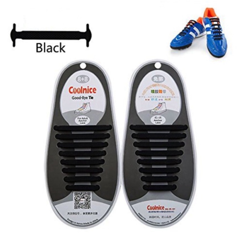 Dây giày phản quang Dây giày thông minh nhiều màu dễ dùng cho cả nam và nữ bằng cao su DANA