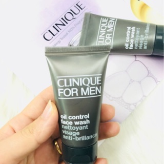 [ BILL US] Sữa rửa mặt Clinique For Men Oil Control Face Wash 30ml