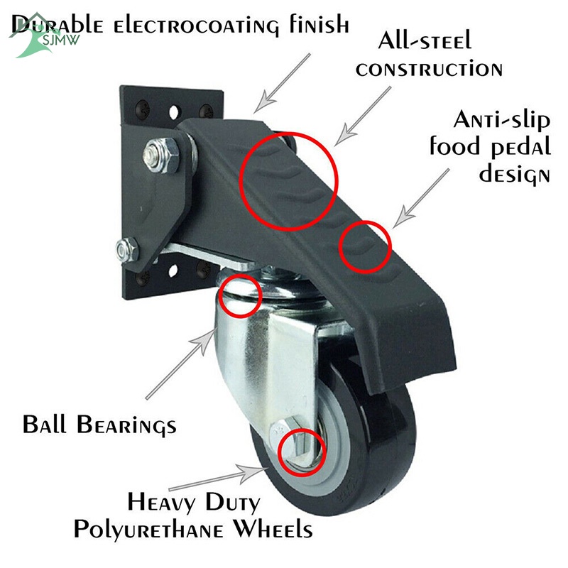 Bánh Xe Xoay Dùng Nâng Hạng Nặng Tiện Dụng