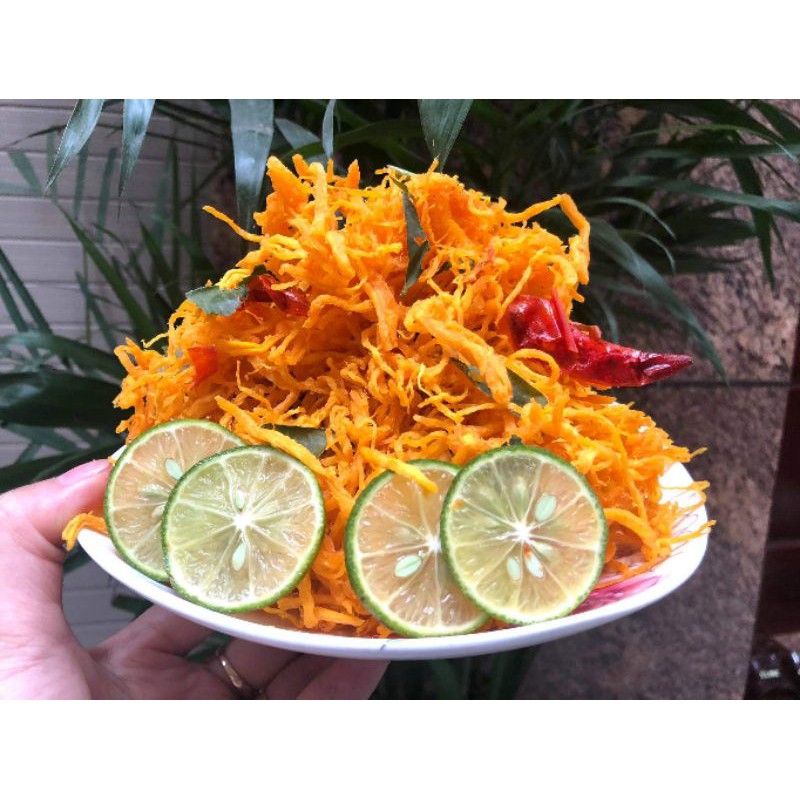 Khô gà lá chanh 100gram loại đặc biệt, ăn vặt ngon Hà Nội | BigBuy360 - bigbuy360.vn