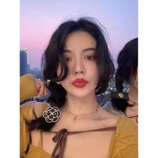 Combo 2 bông hoa trà cài áo