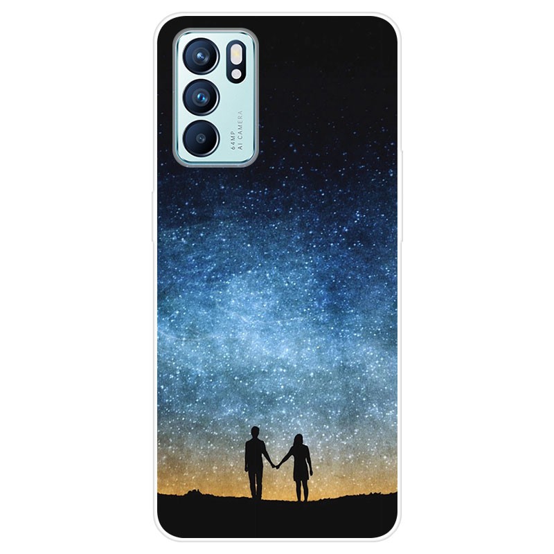 Ốp điện thoại Silicone Tpu Sang Trọng Cho OPPO Reno6 Z Reno 6Z Reno6Z 5G