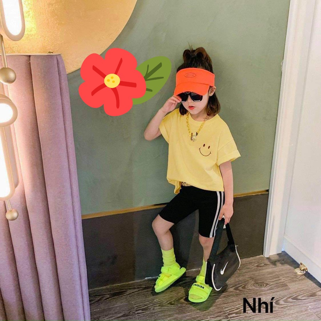 Lyvyshop- (Hàng đẹp) Bộ quần áo cộc tay cho bé gái 09-28kg