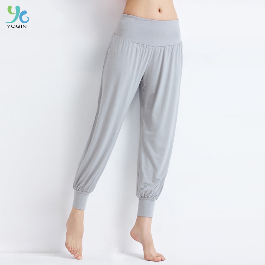 Quần alibaba nữ tập yoga, múa zumba, tập gym co giãn 4 chiều thoáng mát