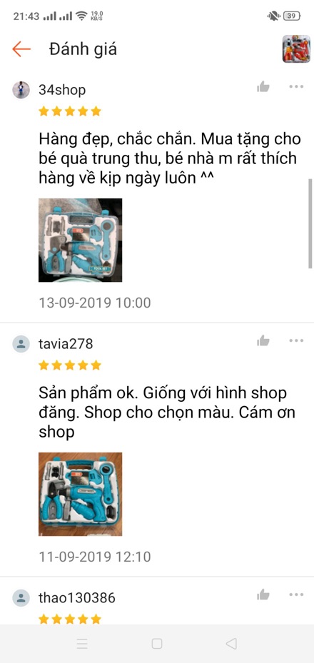 Vali đồ chơi sửa chữa