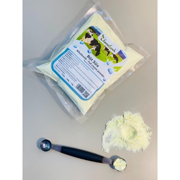 Sữa bột nguyên kem Wholle milk làm bánh kẹo