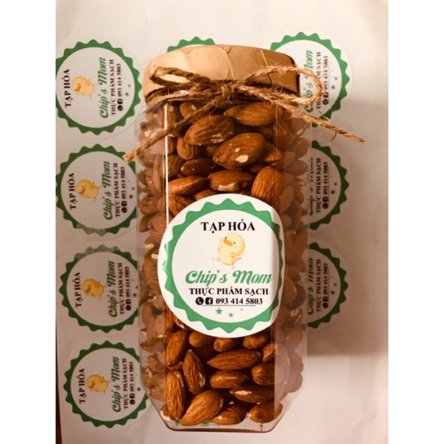 Hạnh nhân Mỹ có chứng nhận 500gr