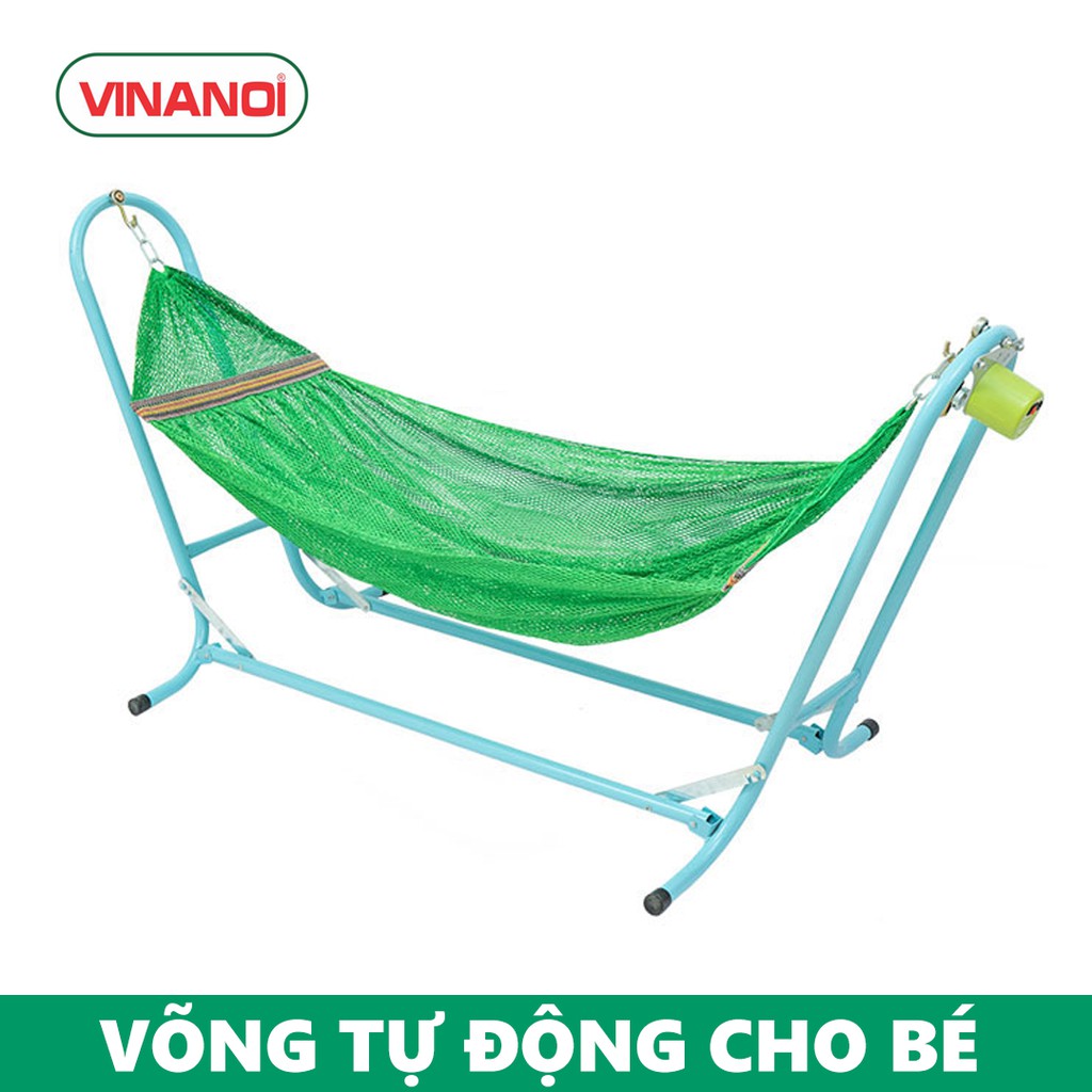 Võng Tự Động cho Bé Tối Đa 25kg VINANOI - VTD25 - Võng xếp cho bé - Máy Đưa Võng Siêu Êm Giúp Cho Bé Có Giấc Ngủ Ngon