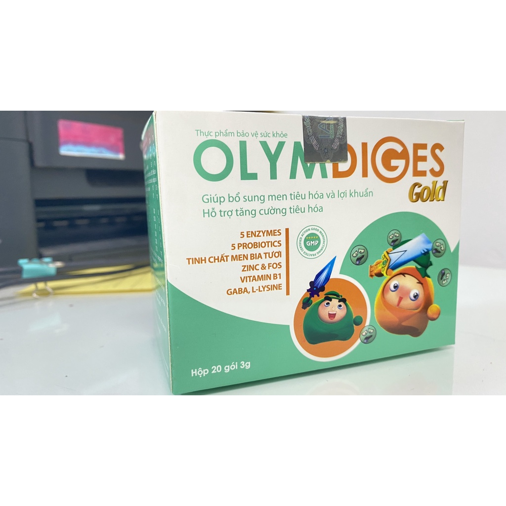 Olymdiges Gold.Bổ Sung Men Tiêu Hóa,Vi Khuẩn Có Lợi Cho Đường Ruột
