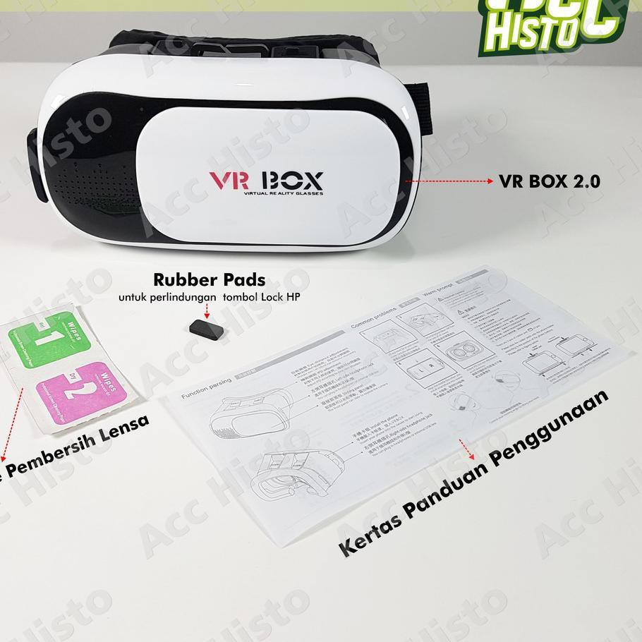 Kính Thực Tế Ảo 3d 2.0 / Vr Chơi Game / Video Cd7..