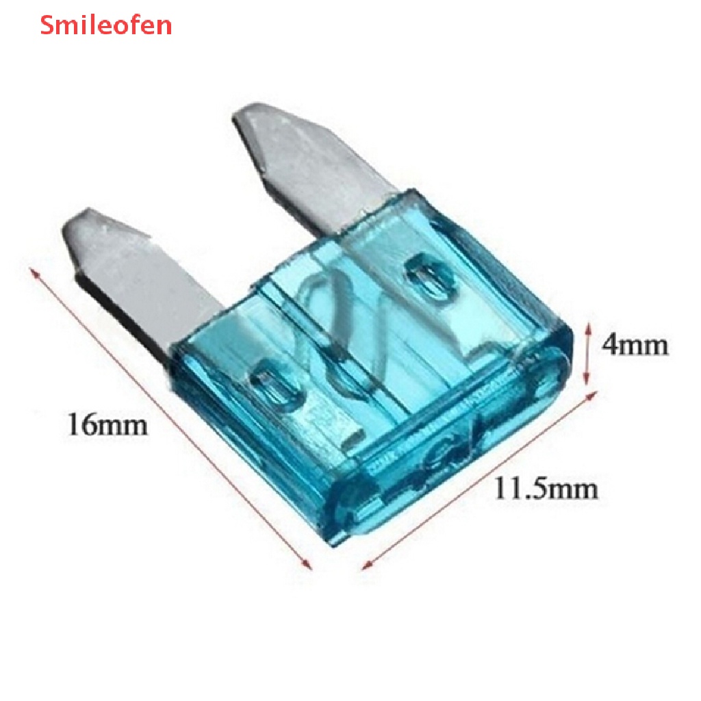 Set 60 Cầu Chì Lưỡi Mini 5A 10A 15A 20A 25 / 30A Cho Xe Hơi / Xe Tải