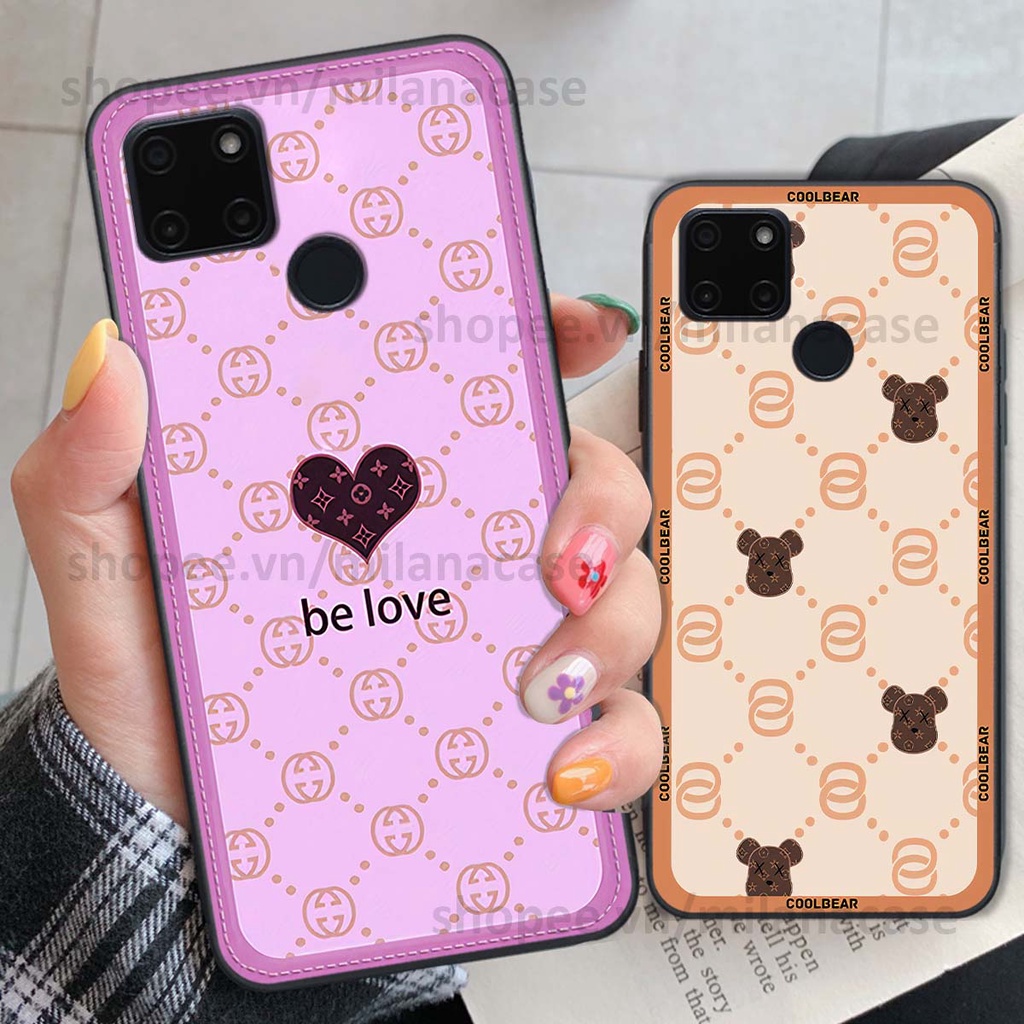 Ốp Realme C20 / C21Y hình trái tim be love tình yêu siêu đẹp, cá tính, thời trang