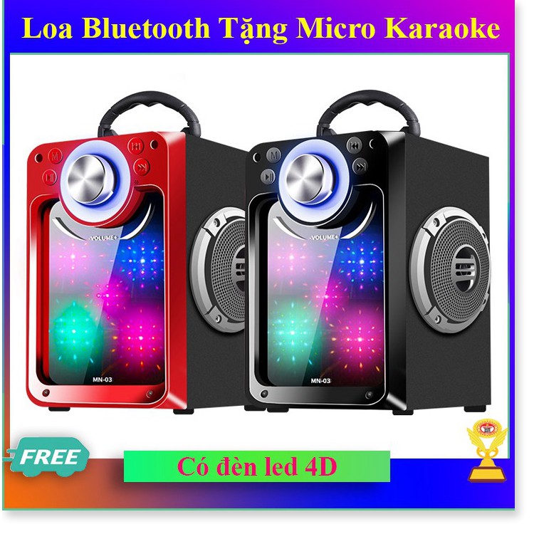 Loa bluetooth Karaoke Xách Tay MN03 Tặng Kèm Micro TL779