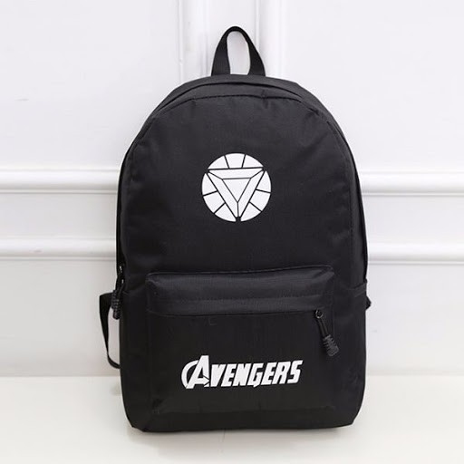 Balo Vải Dù Avengers Phản Quang Thời Trang Gọn Nhẹ