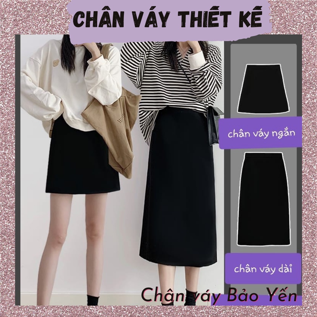 Chân váy đen ngắn - dài siêu xinh đủ size - M11+M30B