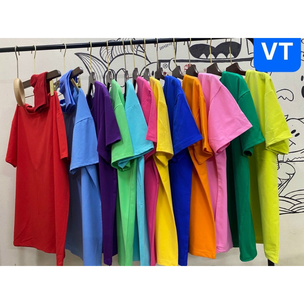 Áo phông thụng đồng phục nhóm, đồng phục gia đình, đồng phục đi biển nhiều màu sắc