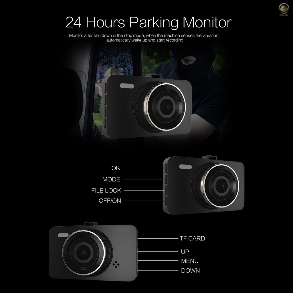 Camera Hành Trình Xe Hơi Anytek A78 3.0 Inch 1080p Hd G-Sensor | BigBuy360 - bigbuy360.vn