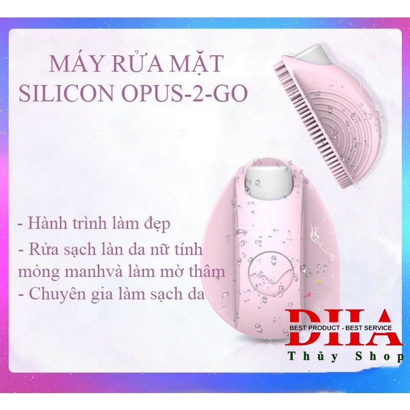 Máy Rửa Mặt Silicon Mini Opus 2 Go.