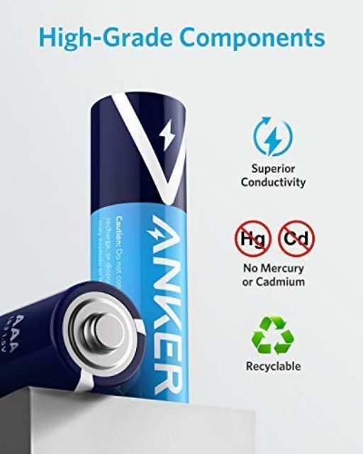 Pin Anker AA/AAA Alkaline (2 viên/4 viên) | BigBuy360 - bigbuy360.vn
