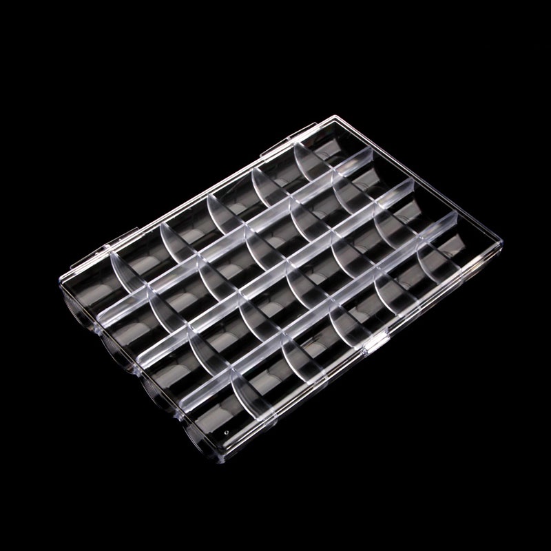 Sa Hộp Nhựa Đựng Trang Sức 24 Ngăn