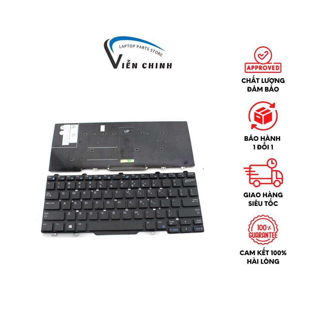 Bàn phím laptop Dell Latitude 3340 3350, Latitude E5450 E5470 E7450 E7470, Latitude 5480 E5480 5490 E5490 7480 - 3340