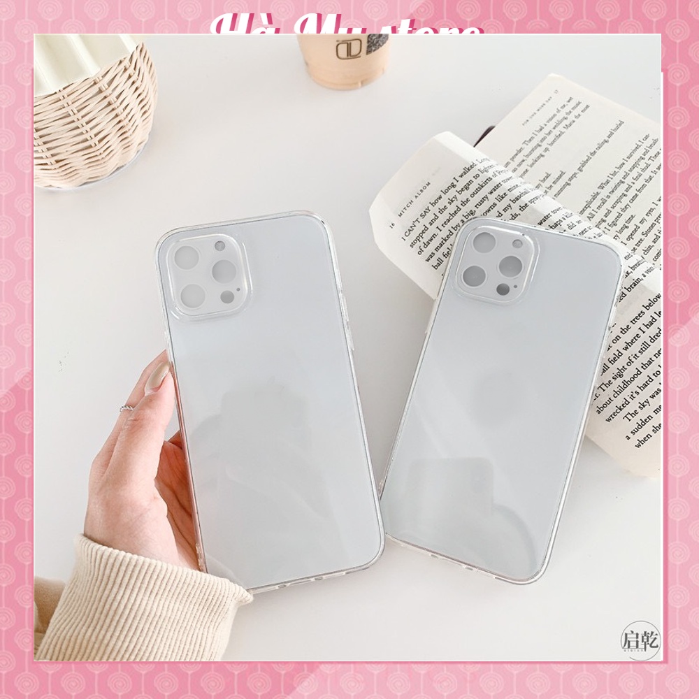 ⚡️ Iphone 12/mini/ Pro / Max ⚡️ ỐP SILICON TRONG SUỐT A+ SIÊU TRONG DẺO MỎNG KHOE MÁY