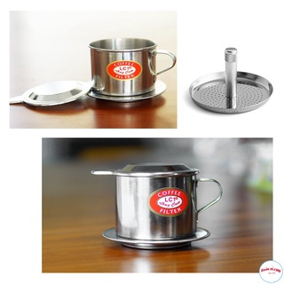 Phin pha cà phê Inox Long Cam các cỡ 6/7/8/9