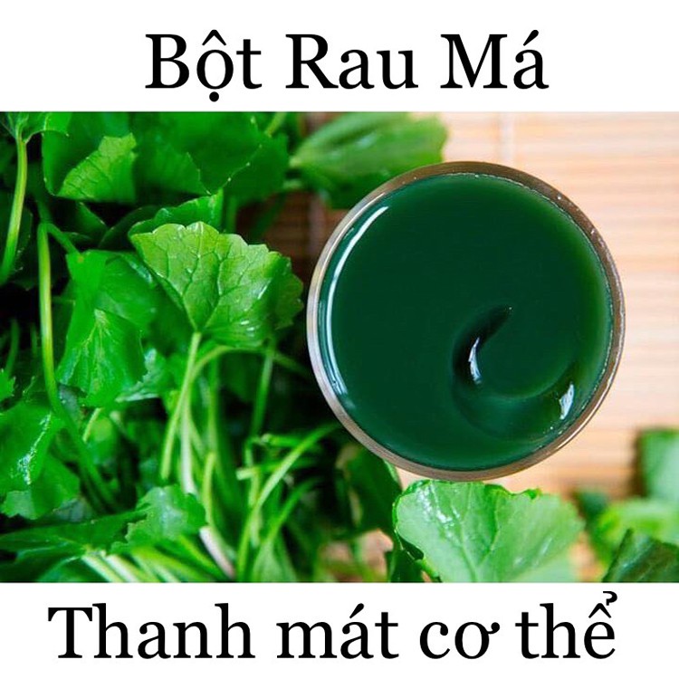 Bột rau má nguyên chất sấy lạnh Tây Sơn Food thanh nhiệt giải làm đẹp da 100gr / 200gr / 500gr