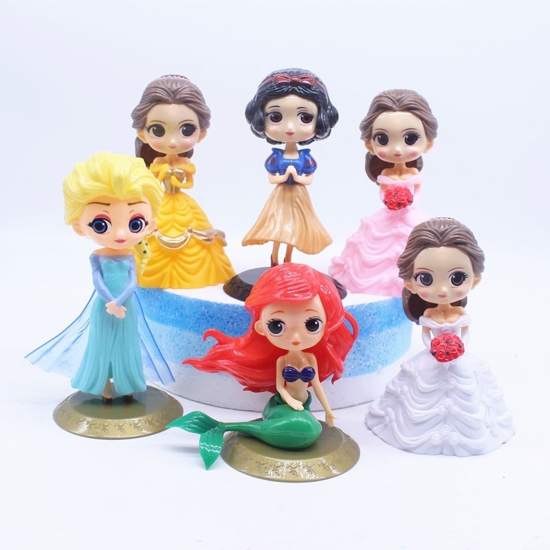 Mô Hình Công Chúa Frozen / Nàng Tiên Cá / Bạch Tuyết / Nàng