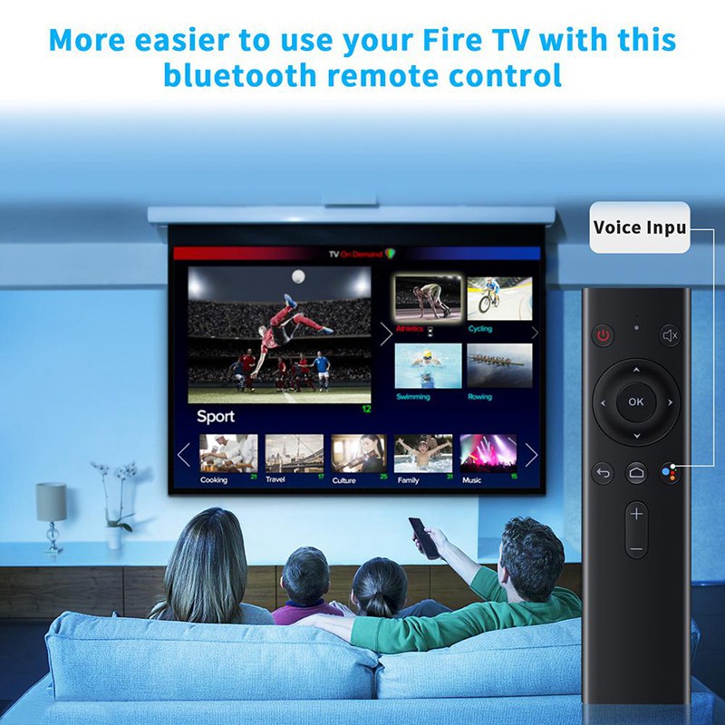 Chuột Bay Điều Khiển Bằng Giọng Nói Bluetooth Cho Smart Tv Android Box